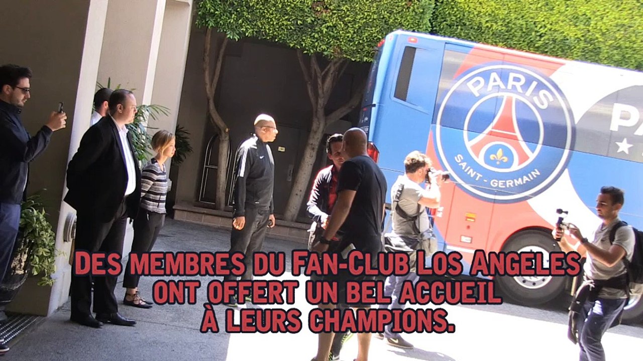 PSG - Début de la tournée américaine