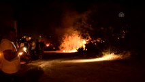 Bodrum'da Makilik Alanda Yangın