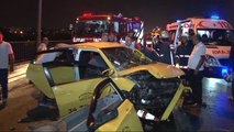 15 Temmuz Şehitler Köprüsü Girişinde Trafik Kazası