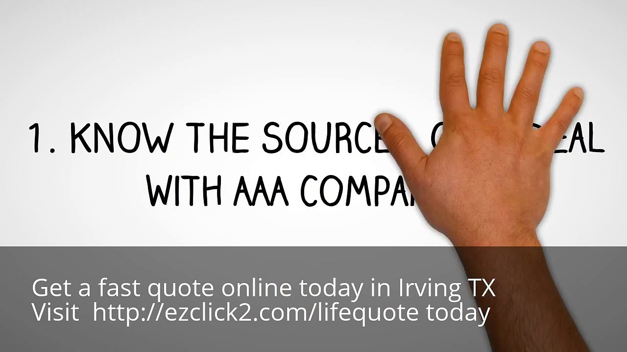 Affordable Life Insurance Quote in Irving TX