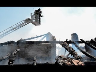 San Pietro in Casale (BO) - Casolare in fiamme, tre persone in ospedale (22.08.16)