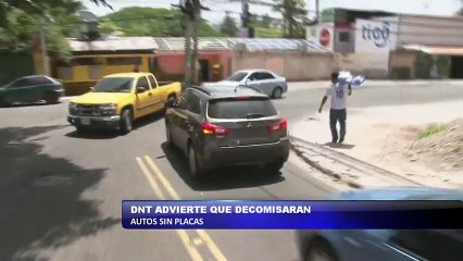 Autoridades advierten que decomisaran autos sin placas