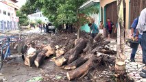 Lluvias dejan daños en San Pedro Sula