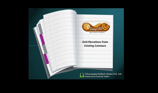 CONTOUR - Grid Elevations from Existing Contours