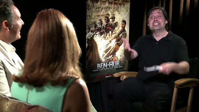 Roma Downey & Mark Burnett Exclusive BEN-HUR Interview (JoBlo.com)