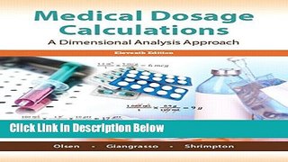 Books Medical Dosage Calculations (11th Edition) Full Online