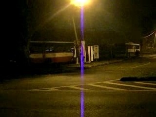 Attente du bus a Jerantut a 5h du mat !
