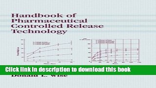 [PDF] Handbook of Pharmaceutical Controlled Release Technology Popular Online