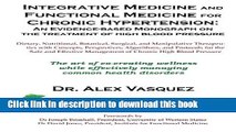 [PDF] Integrative Medicine and Functional Medicine for Chronic Hypertension Popular Online