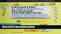 [PDF] Pediatric   Neonatal Dosage Handbook With International Trade Names Index (Taketomo,