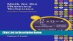 Books Math for the Pharmacy Technician: Concepts and Calculations Free Online