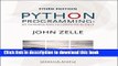 [PDF] Python Programming: An Introduction to Computer Science, 3rd Ed. Popular Online
