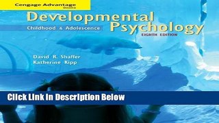 Books Cengage Advantage Books: Developmental Psychology: Childhood and Adolescence Free Online