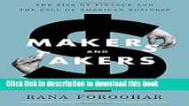 [PDF] Makers and Takers: The Rise of Finance and the Fall of American Business Popular Colection