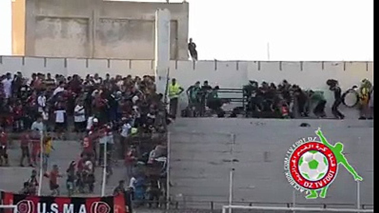 منوشات بين أنصار اتحاد العاصمة ومولودية بجاية  (USMA-MOB)