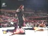 The Undertaker Double Chokeslams Bret Hart & Shawn Michaels