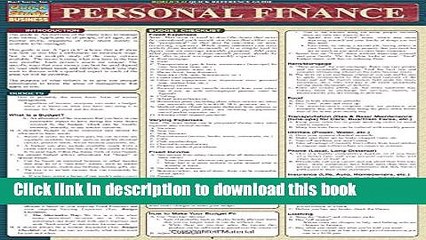[PDF] Personal Finance (Quickstudy: Business) Full Colection