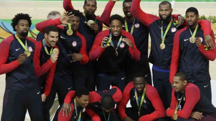 U.S. Men Rout Serbia for Basketball Gold