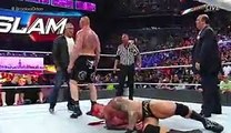 Brock Lesnar F5 Shane McMahon - Summerslam 21 August 2016
