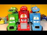 Disney Pixar Cars Lightning McQueen Chick Hicks and The King from the Cars Character Encyclopedia