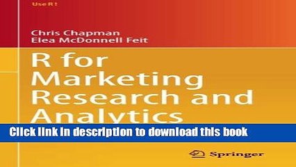 [PDF] R for Marketing Research and Analytics (Use R!) Full Online
