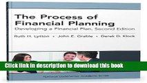 [PDF] The Process of Financial Planning: Developing a Financial Plan, 2nd Edition (National