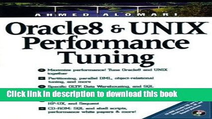 [Read PDF] Oracle8   Unix Performance Tuning with CDROM Download Online