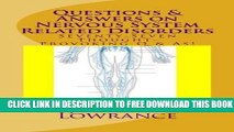 [PDF] Questions   Answers on Nervous System Related Disorders: Seventy-Seven Thought-Provoking Q