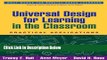 Ebook Universal Design for Learning in the Classroom: Practical Applications (What Works for