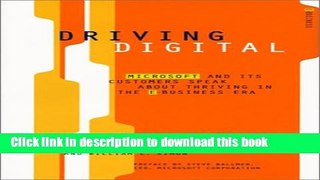 [PDF] Driving Digital: Microsoft and Its Customers Speak about Thriving in the E-Business Era
