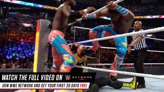 New Day vs. Luke Gallows & Karl Anderson - WWE Tag Team Title Match SummerSlam 2016