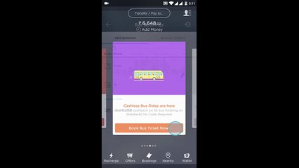 How to book a Bus ticket on MobiKwik