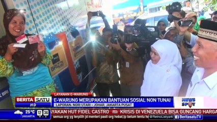 Kemensos Luncurkan e-Warung Permudah Akses Bansos