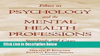 Books Ethics in Psychology and the Mental Health Professions: Standards and Cases (Oxford