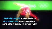 Like a boss, Simone Biles wears all her medals at the same time