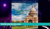 Big Deals  Government and Not-for-Profit Accounting: Concepts and Practices  Best Seller Books