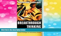 READ FREE FULL  Breakthrough Thinking for Nonprofit Organizations: Creative Strategies for