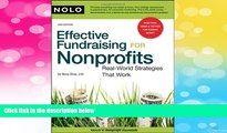 Full [PDF] Downlaod  Effective Fundraising for Nonprofits: Real-World Strategies That Work  READ