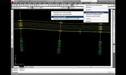 INTERPOLATE - Interpolation Using StrightLine Method