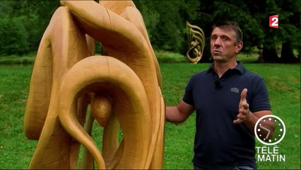 Sculpture à la tronçonneuse !