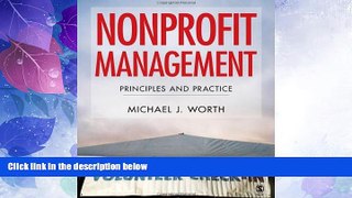 Big Deals  Nonprofit Management: Principles and Practice  Best Seller Books Most Wanted