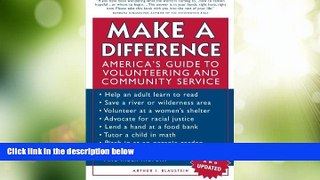 Big Deals  Make a Difference: America s Guide to Volunteering and Community Service  Best Seller