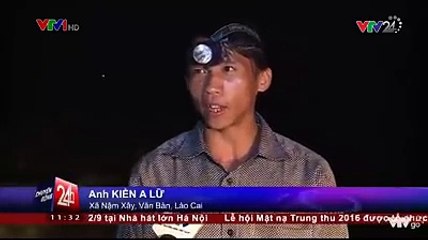 Lào Cai: Những chiến sĩ công an thức trắng đêm túc trực, theo dõi để đảm bảo an toàn cho người dân trong mùa mưa lũ.
