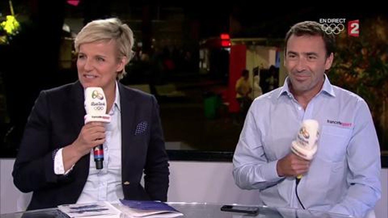 JO de Rio : quand François Hollande félicite Brahim asloum pour ses commentairess