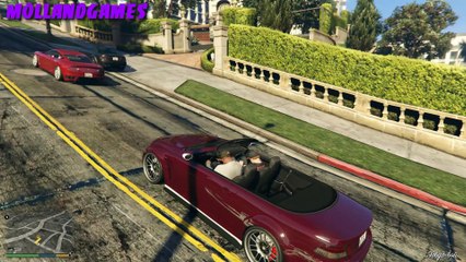 GTA V ПРОХОЖДЕНИЕ - БЕГ ОТ СЕБЯ МАЙКЛ [#9] - MOLLANDGAMES (60 fps)