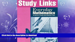 FAVORIT BOOK Everyday Mathematics Study Links Grade 4 (EM Staff Development) READ EBOOK