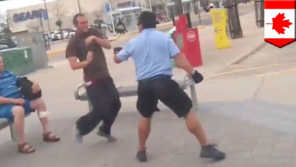 Bus driver gives a beat down to passenger who spat in his face