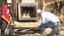 Californie : Des habitants retrouvent leurs maisons en ruine après les incendies - Regardez