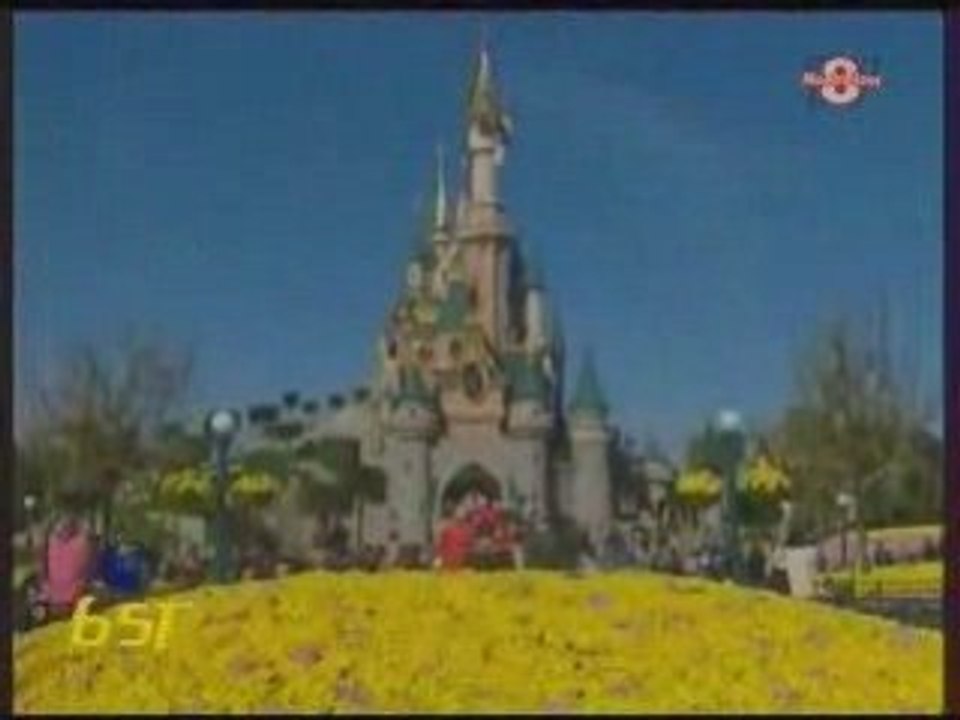 Reportage tv8 BST bienvenue sur terre disneyland  Paris