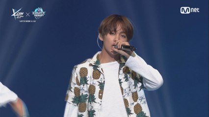 [KCON 2016 LA×M COUNTDOWN 미방송 무대 공개] 방탄소년단 (BTS) _ Save Me